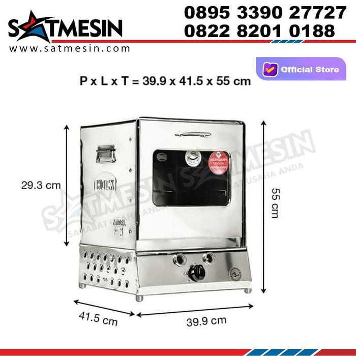 hpa - Oven Gas Hock Portable Stainless Steel Oven Hock Stainless HO-GS103 Diskon