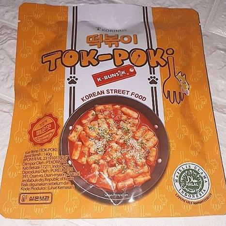 

Korinus Tokpoki Korean Street Food Snack Jepang Kue Beras Jepang