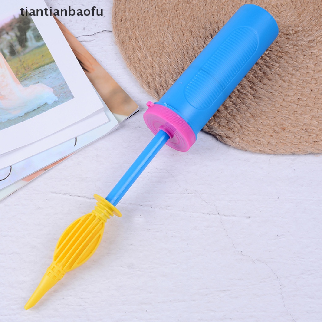 [tiantianbaofu] 1PC Two-way Inflator Balloon Pump Hand Held Party Home Balloon Tool Boutique