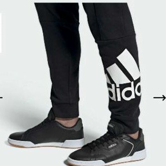 (size 46) adidas Sepatu Roguera Pria Hitam FW3762 BNIB