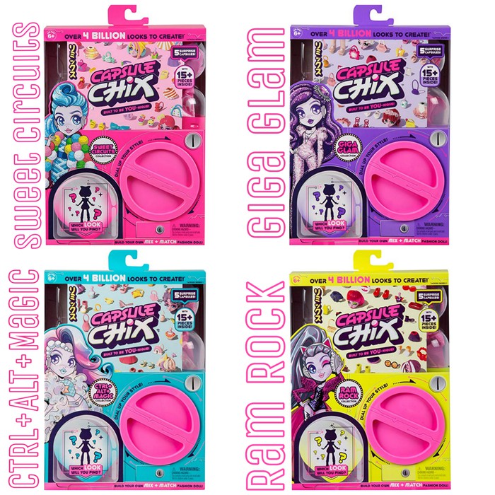 capsule chix toys