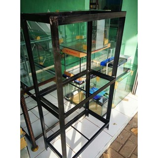 dibeli CUSTOM  RAK  AQUARIUM  UKURAN 60x30x120 3 TINGKAT 