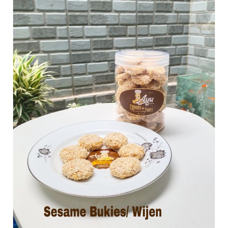 

Sesame butter cookies/ kue kering wijen/ kuker