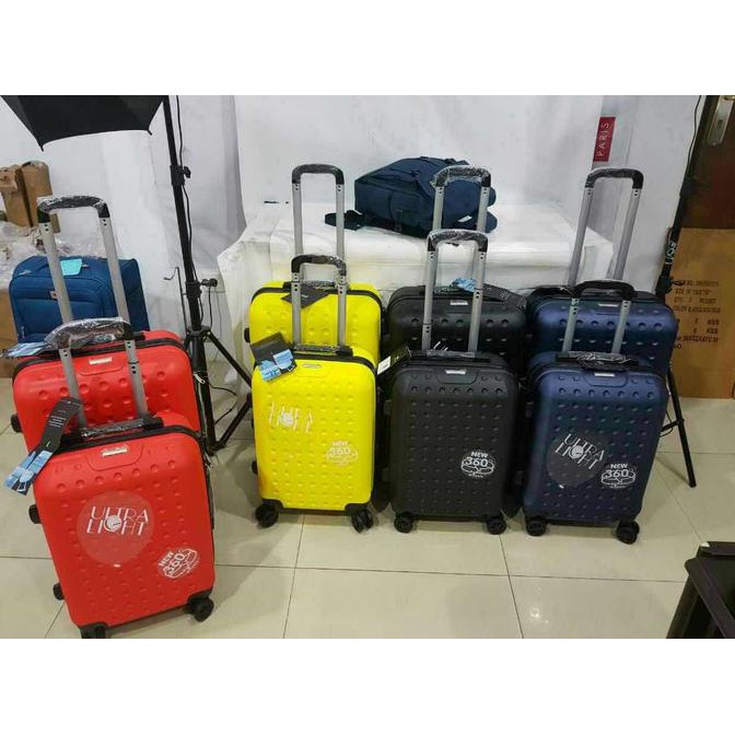 Koper Polo Twin : Satu Set : 20&24 Inch : Cabin N Bagasi Special Price Terbaik