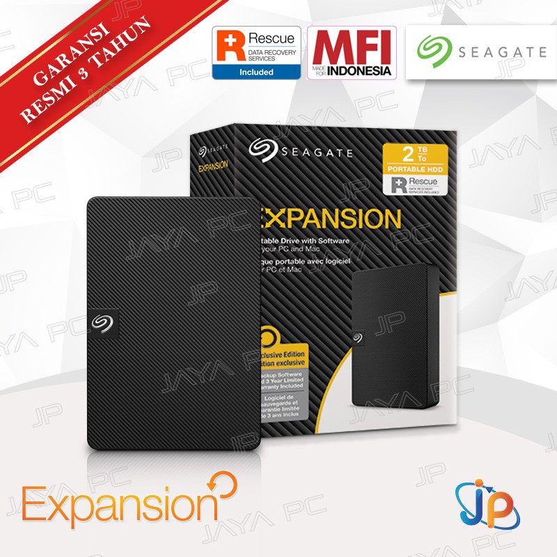 Hardisk Eksternal Seagate Expansion 2TB USB 3.0 2.5"