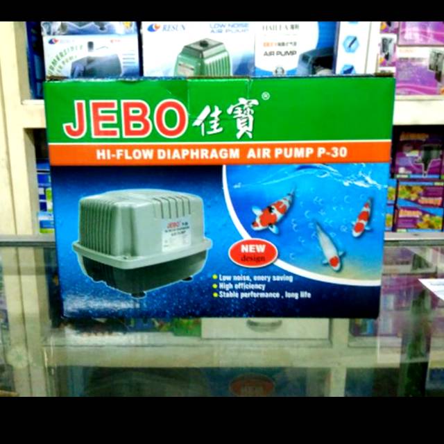 Jebo P-30 / Jebo P30 Airpump ORI (Colokan Bulat)