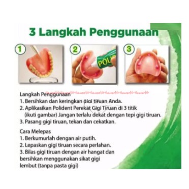 Polident Complete Comfort Adhensive 60gr Krim Lem Perkat Gigi Palsu Gigi Poliden Poli dent Komfort Lem Gigi