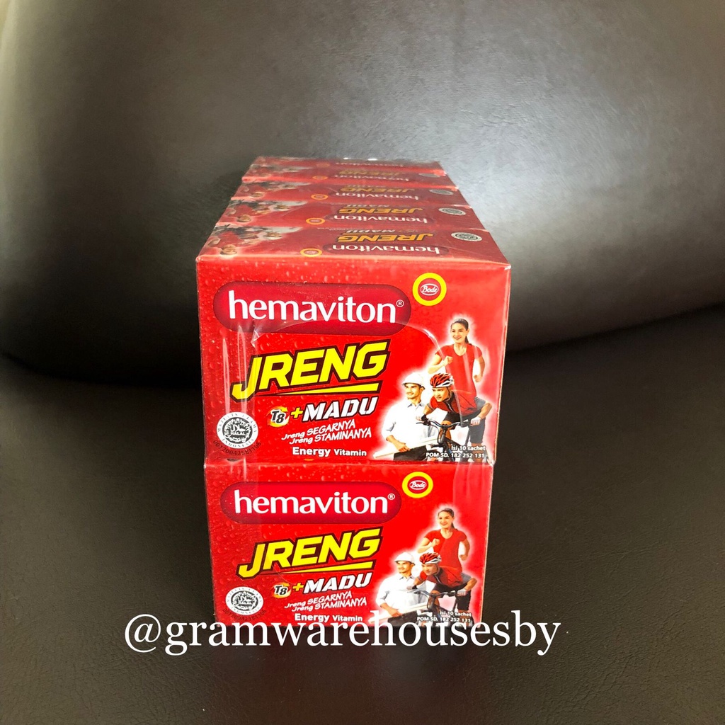 Hemaviton Jreng 1 BOX isi 10 SACHET