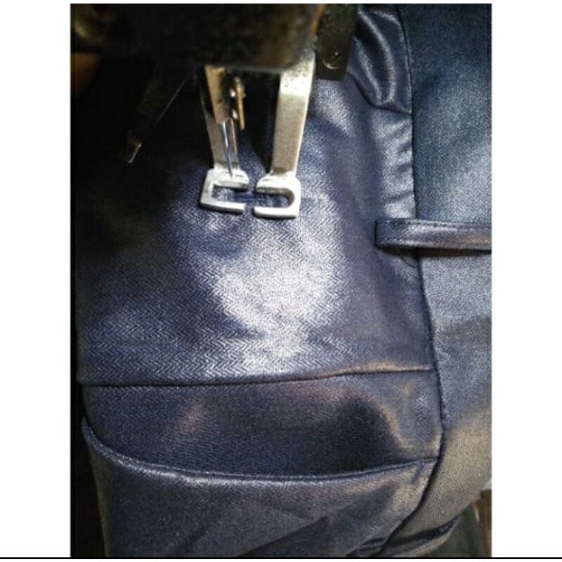 Celana Formal Pria Dasar Mengkilap Celana Slimfit Metalik [ Kinclong ]