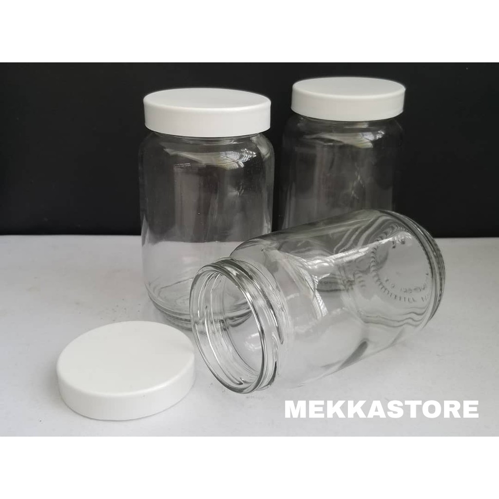 BJG1,0C TOPLES BUMBU STOPLES MINI KECIL WADAH KACA HIAS TEBAL