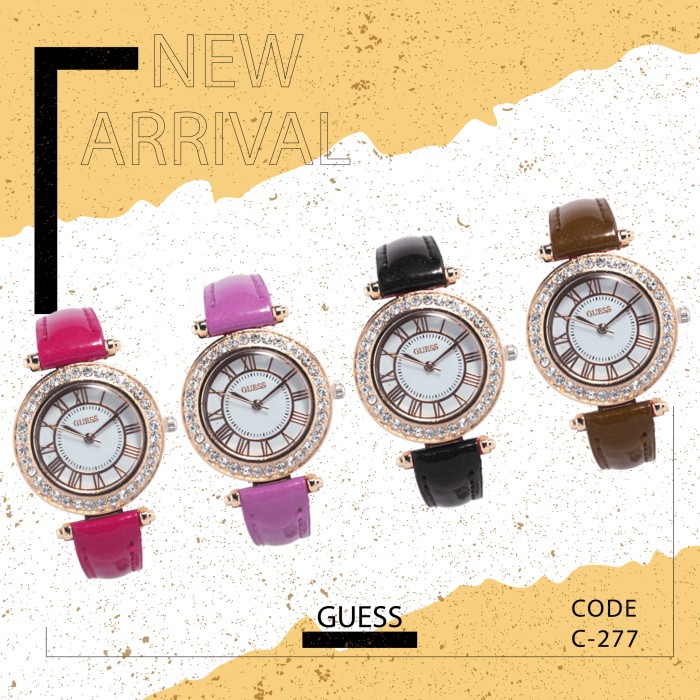 NEW Jam Tangan Wanita Mewah ANALOG Fashionable C-277