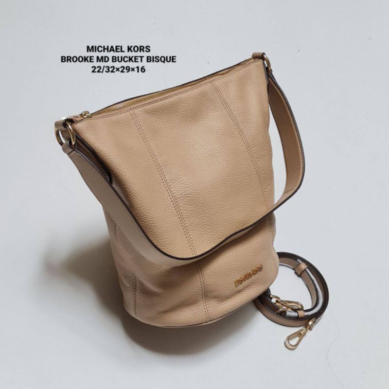Authentic MK BROOKE MD BUCKET BAG