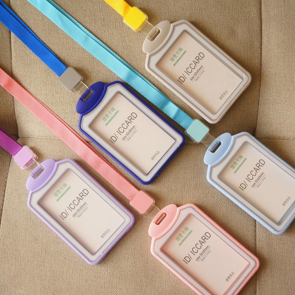 

PELANGI | ID Card / ID Card Murah / ID Card Lucu / ID card Karakter / Lanyard / Name Tag / ID Card tempat kartu motif lucu / Name Tag Motif ID Card