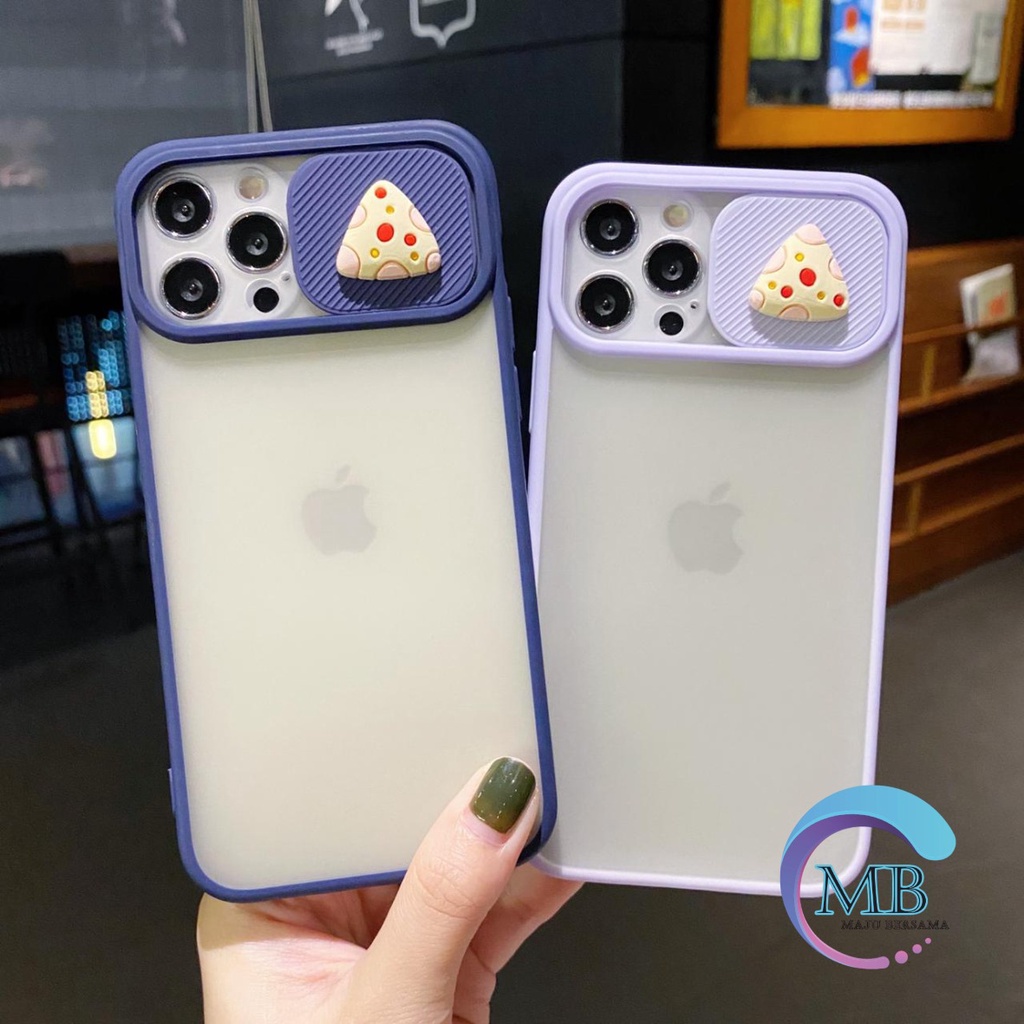 SOFTCASE SLIDE PELINDUNG KAMERA CHEESE 3D I PH0NE 6 6+ 7 7+ 8 8+ SE 2020 X XR XS MAX MB2295