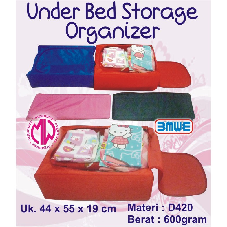 Under Bed Storage Organizer (Tas/Bag sprei bed cover selimut bed cover pakaian baju) underbed