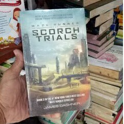 BUKU NOVEL THE SCORCH TRIALS -- MAZE RUNNER