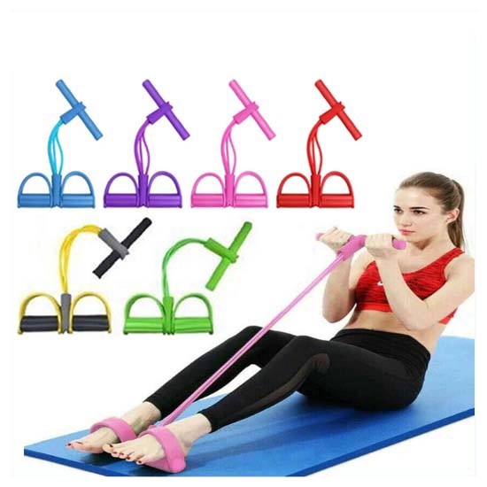 Tummy Trimmer Alat Pengecil Perut Body Olahraga Gym Fitness Elastis Pull Up Pembakar Lemak Trimer