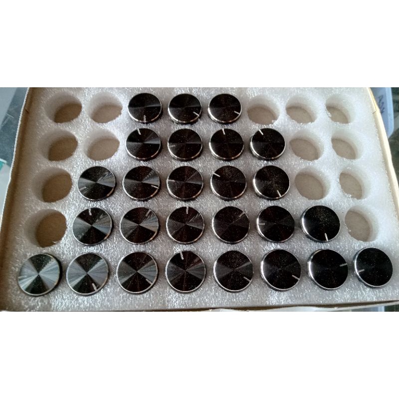 Knop Potensio 20mm Knop Potensio Almunium Besar 20 mm Knop Almunium Tone Control