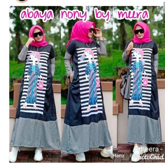 Gamis katun Noni by Meera ORI