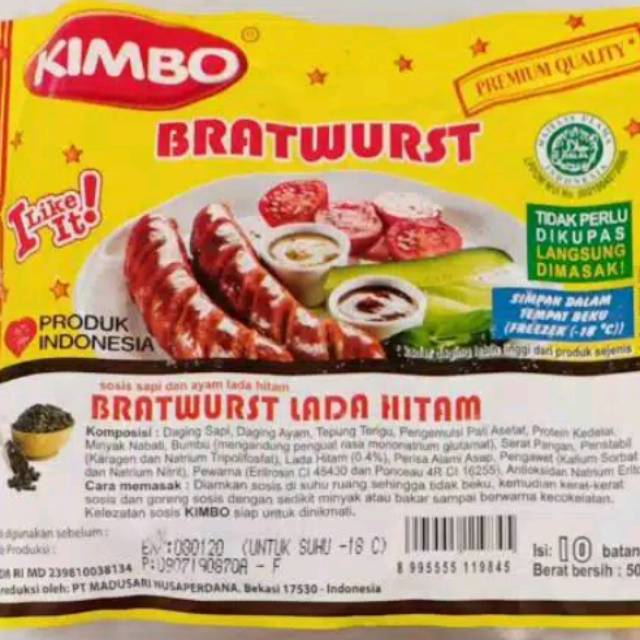 

Sosis Kimbo - Lada Hitam