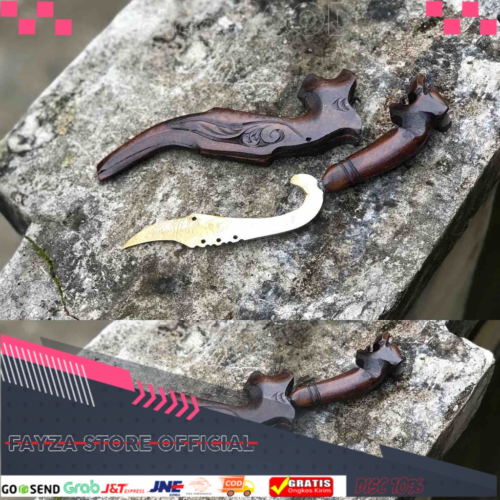 Promo Kujang Kuningan Mini Antik Murah Meriah Berkualitas Pajangan Koleksi Dinding