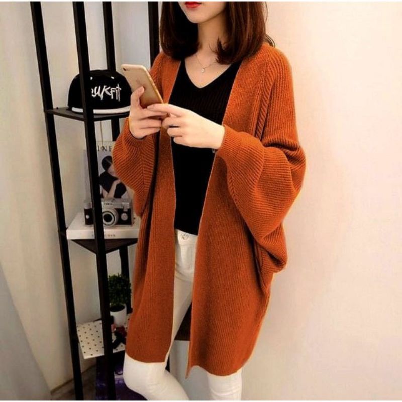 XOS - CARDIGAN SCARLET / CARDI RAJUT / COD✅ (Good Quality)