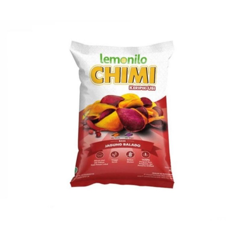 

Lemonilo Chimi Keripik Ubi Jagung Balado 40gr