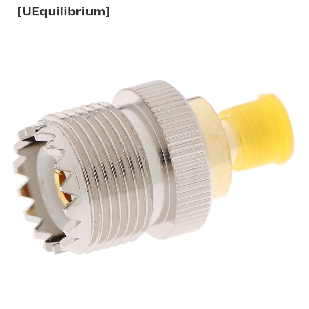 Uequilibrium 1Pc Adapter Konektor RF SL16-K / SMA-K Ke SO-239 PL259 Female Tipe M