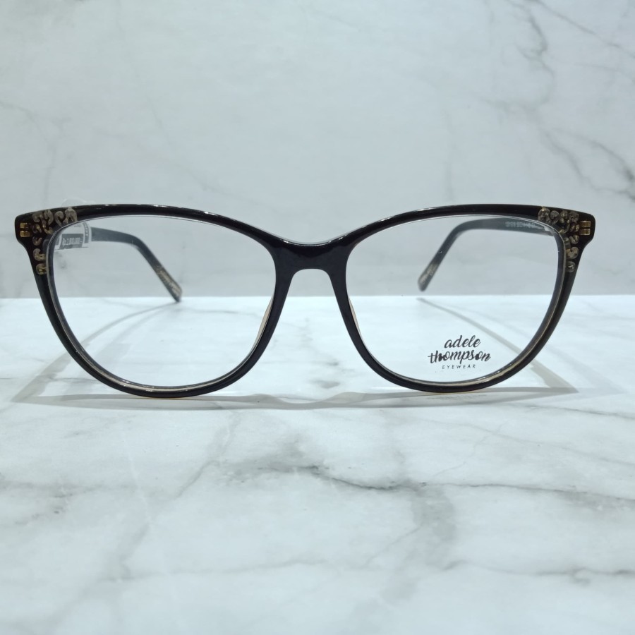 Adele Thompson Kacamata Wanita Original 1201G18 C1 Black