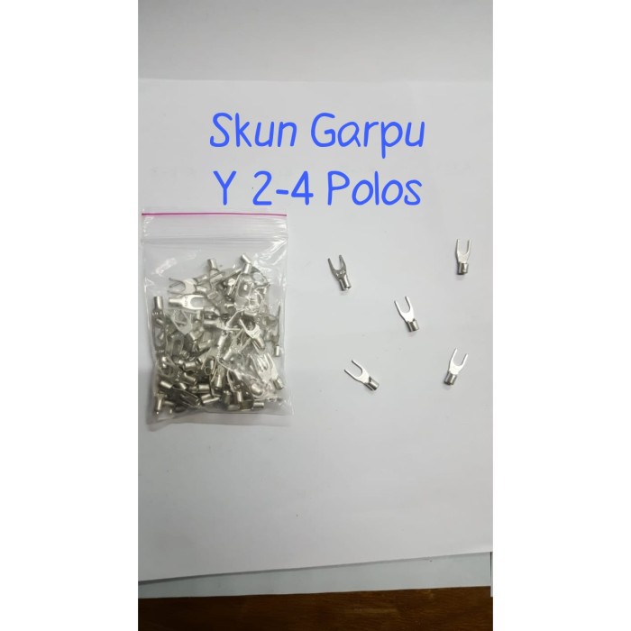 Skun Y 2-4 POLOS / Skun Kabel VY 2-4 / Skun Garpu / Skun U 2-4 Polos / Skun Polos Y 2-4 Non Isolated