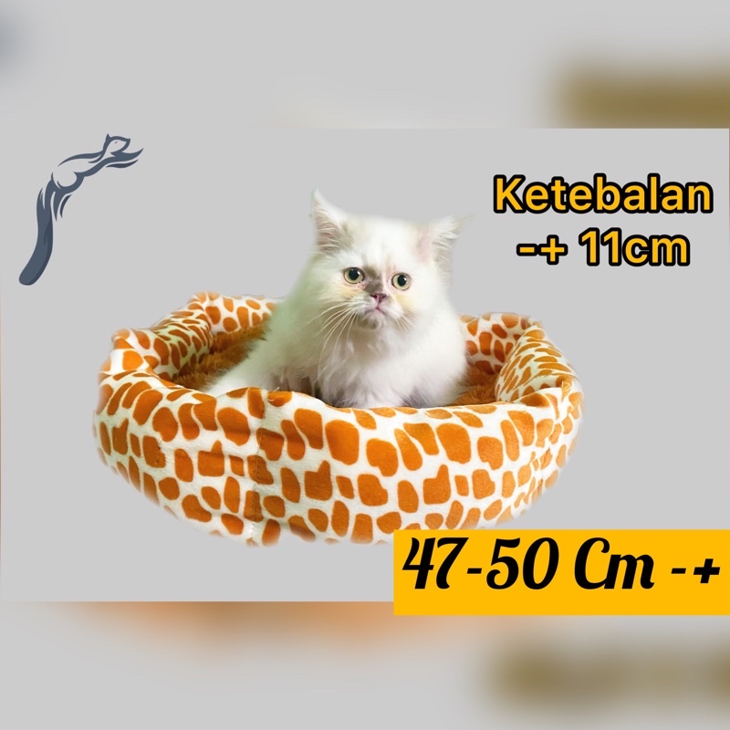 KASUR KUCING TEMPAT TIDUR KUCING ANJING KELINCI MUSANG PREMIUM TEBAL