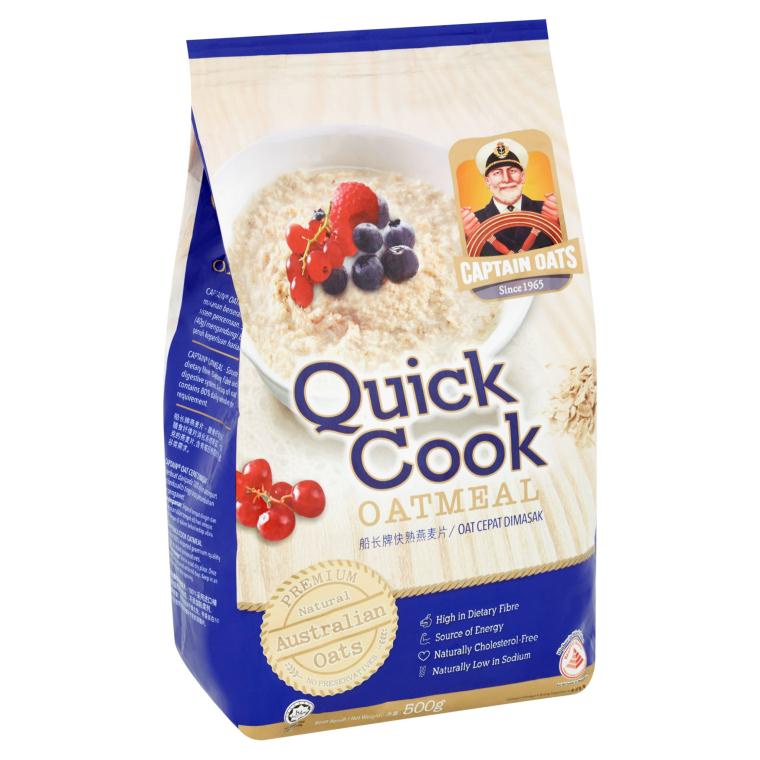

Captain Oats Quick Cook Oatmeal 200gr