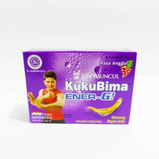 

Kukubima Anggur 1Box 6Sachet 4.5g