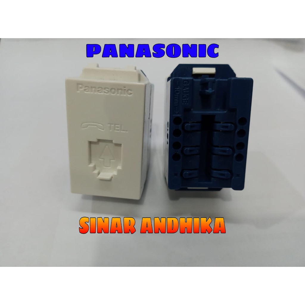 MODUL / JACK TELEPON PUTIH PANASONIC WEJ 2164