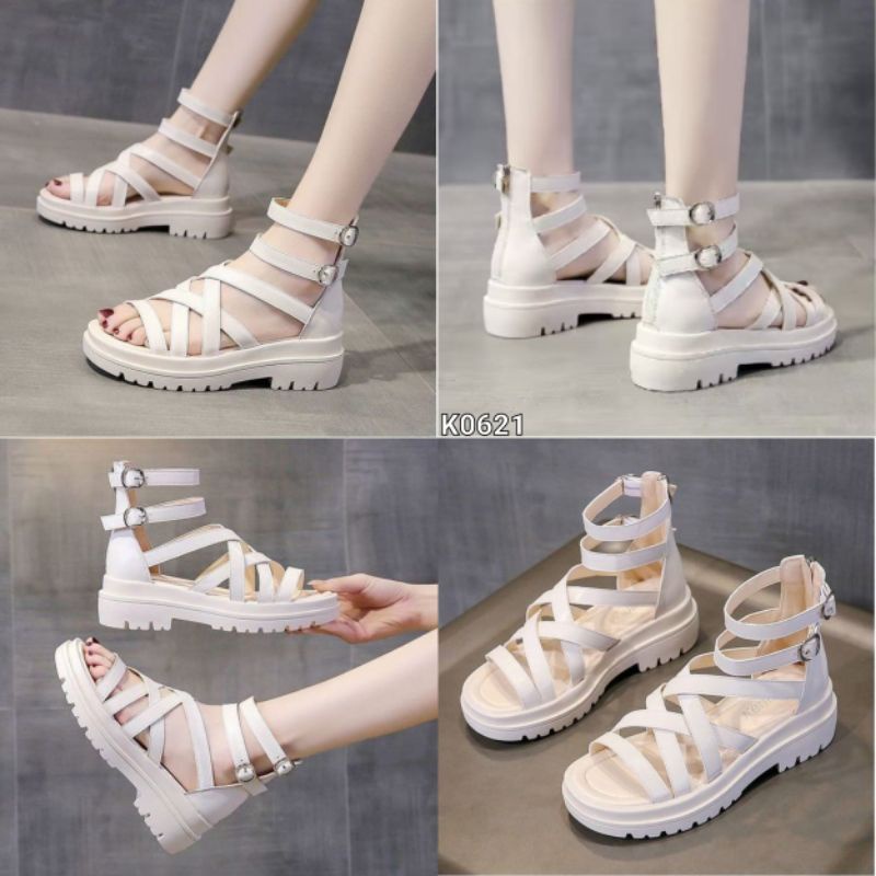 FHS Sandals Slop Strap Heightened Soft Bottom Import K0621