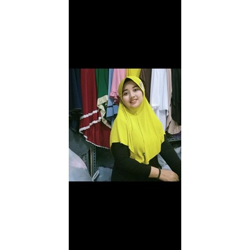 jilbab plisket Jersey pet tali