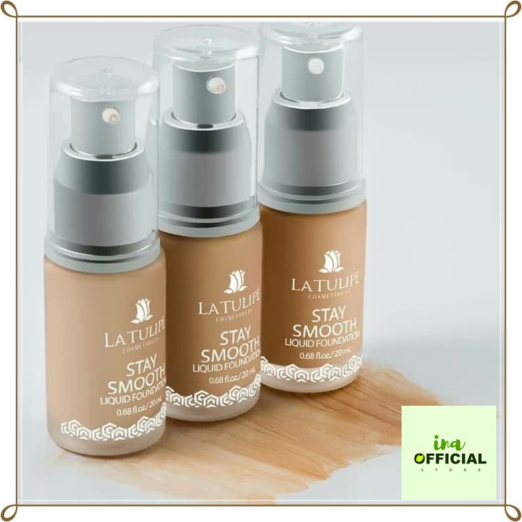LATULIP FOUNDATION STAY SMOOTH / ALAS BEDAK LATULIP