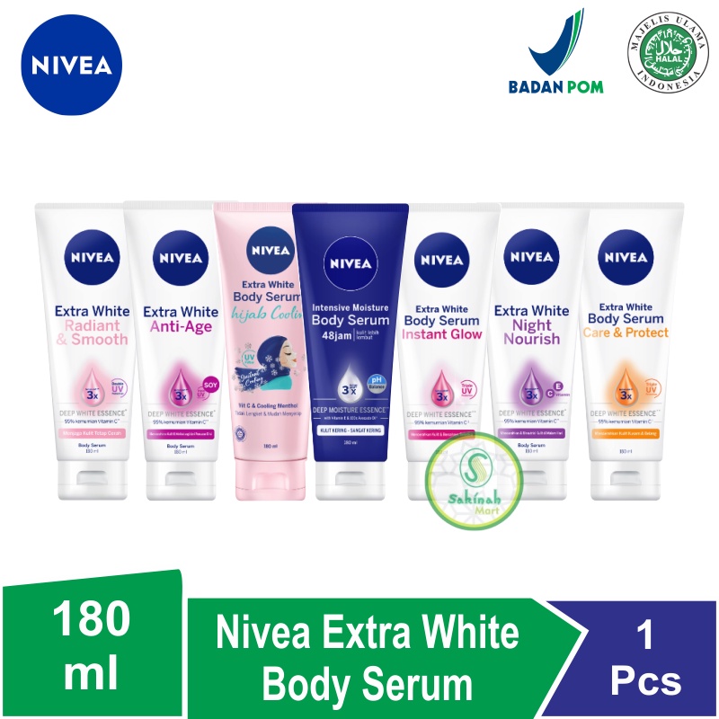 Nivea Extra White Body Serum 180ml