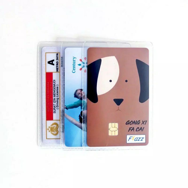 

Sampul Kartu Doff Pelindung Kartu ATM, KTP, SIM, ID card