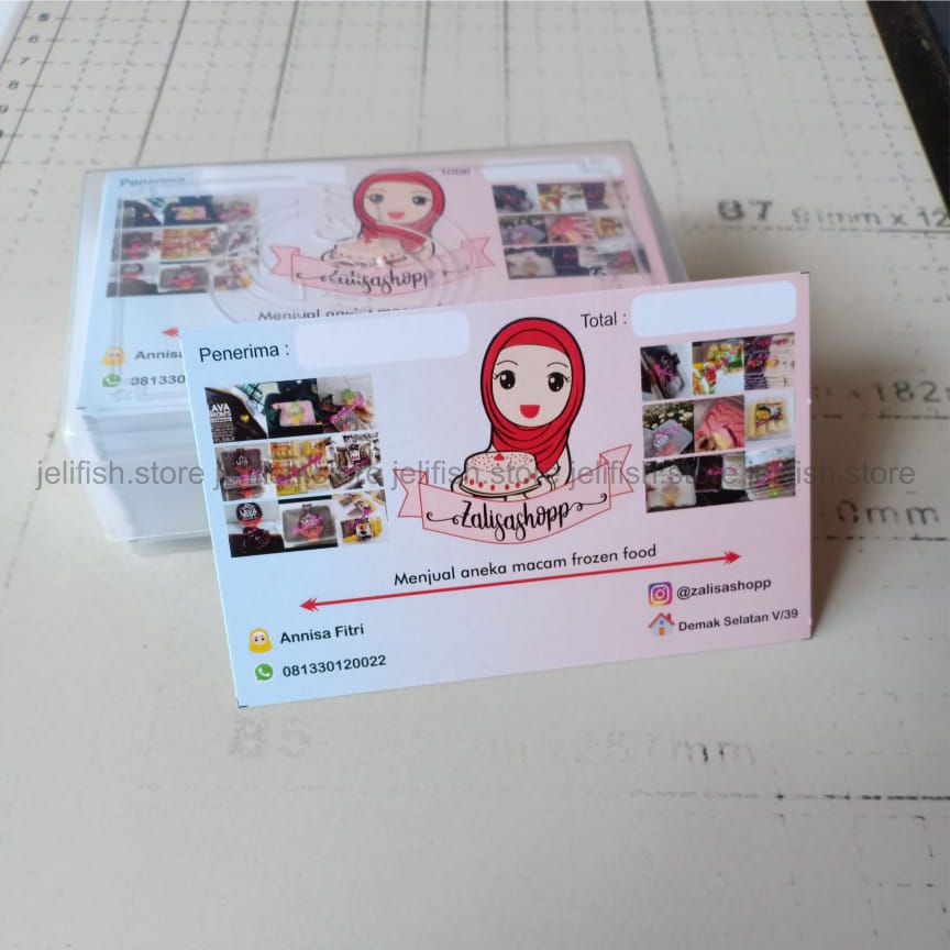 [❤️JELIFISH.STORE] KARTU NAMA CUSTOM | BUSSINES CARD | NAME CARD