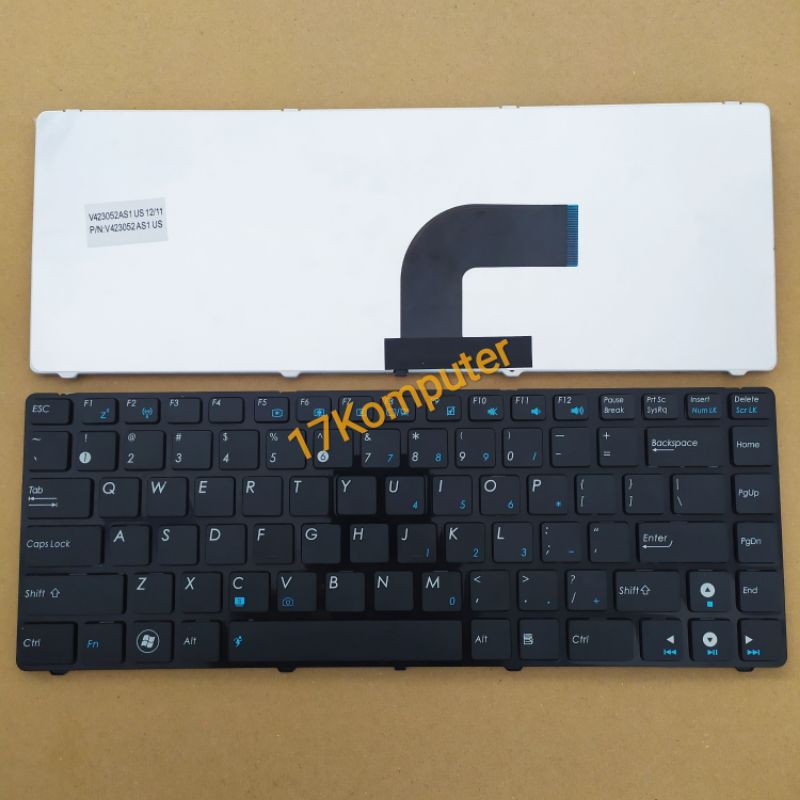 Keyboard Asus A43 A43S A43SJ K43 K43SA X42J K43SJ K42J K43S