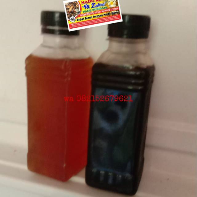 

Madu kelulut asli isi 250 ml