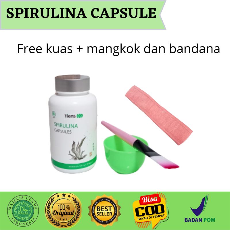 MASKER SPIRULINA AMPUH UNTUK JERAWAT ATAU KOMEDO