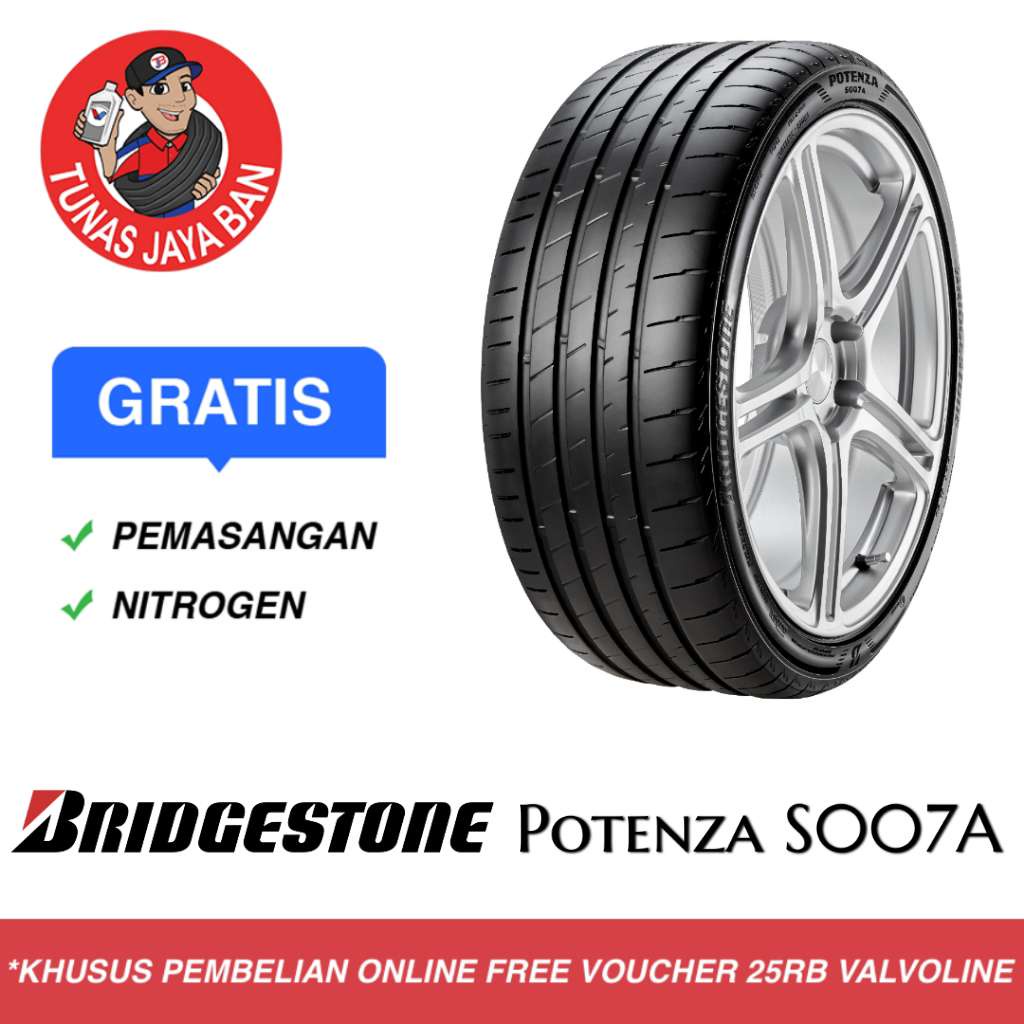 Ban Bridgestone Potenza S007A (Import) 245/50 R18 Toko Surabaya 245 50 18