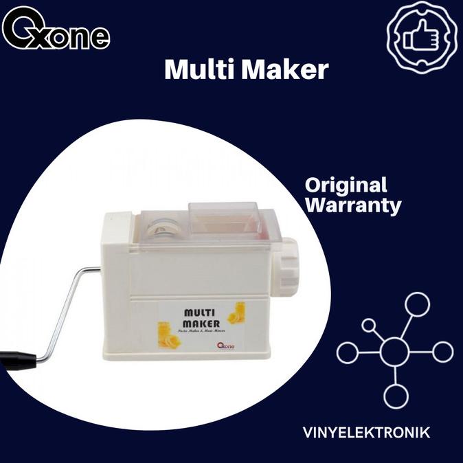 Oxone OX 123 Multi Fungsi Maker Pasta, Mie, Penggiling Daging OX123