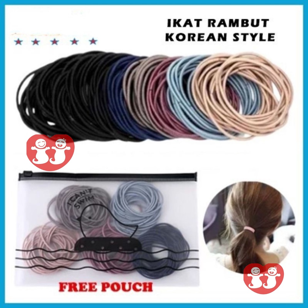 KARET IKAT RAMBUT FREE POUCH