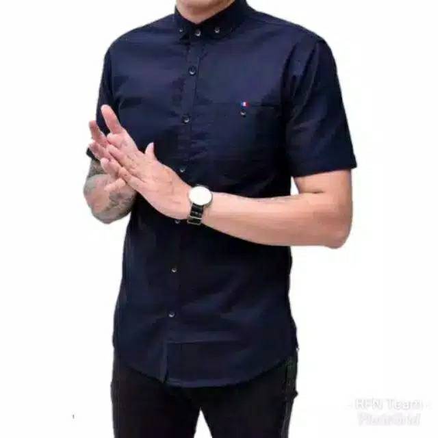 KEMEJA PENDEK POLOS/ LENGAN PENDEK PRIA POLOS/ SURFING/ POLOS PERIA PENDEK