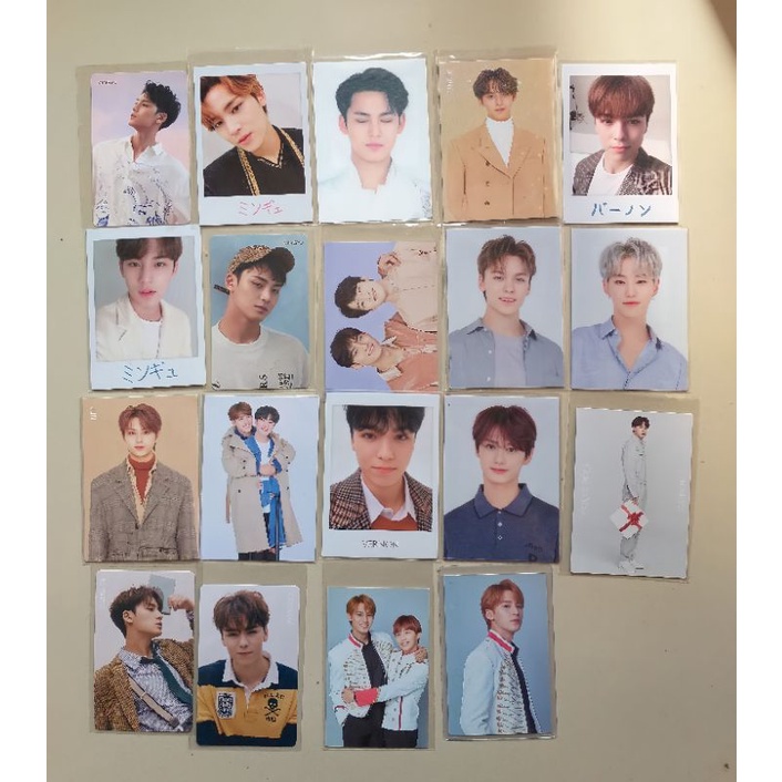 PC TC SEVENTEEN [SHITAJIKI, HMV AN ODE, WINTER, POLA WINTER, FLFL, HARU, TOKYO DOME, TODOME] MINGYU 