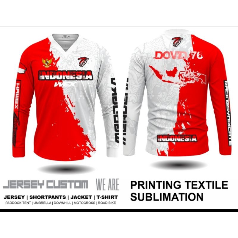 JERSEY 17 AGUSTUS HUT RI 76