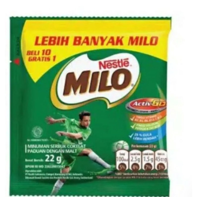 

1 RENTENG MILO SACHET